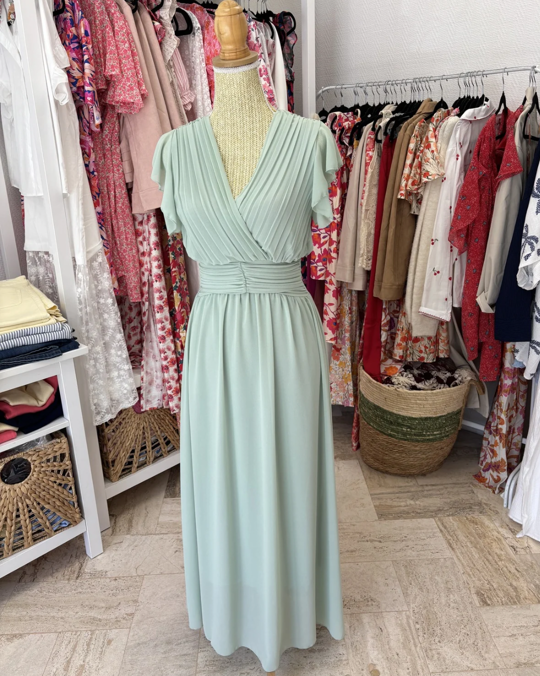 Robe longue cérémonie