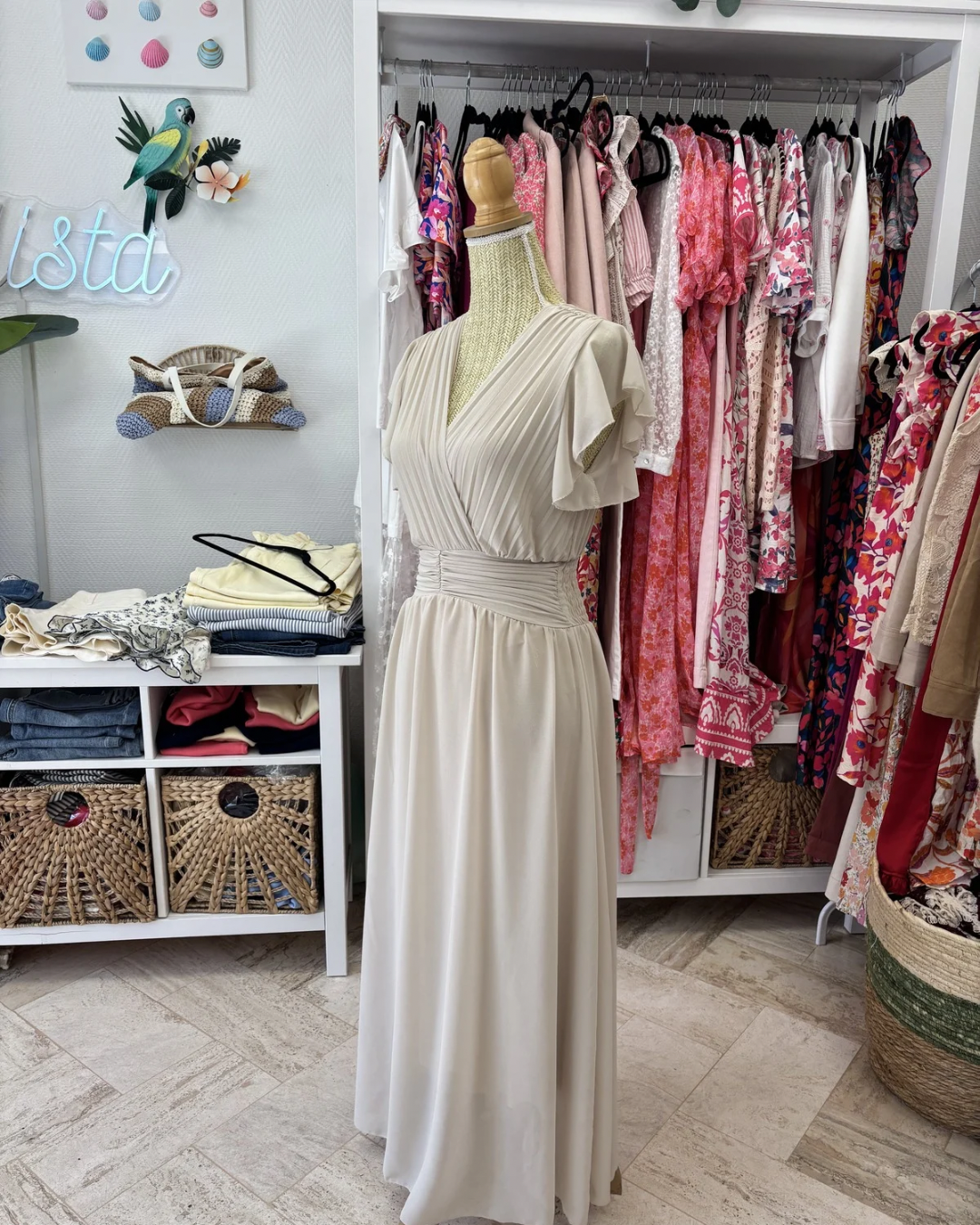 Robe longue cérémonie