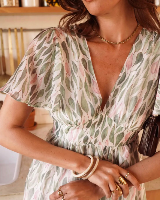 Robe feuilles