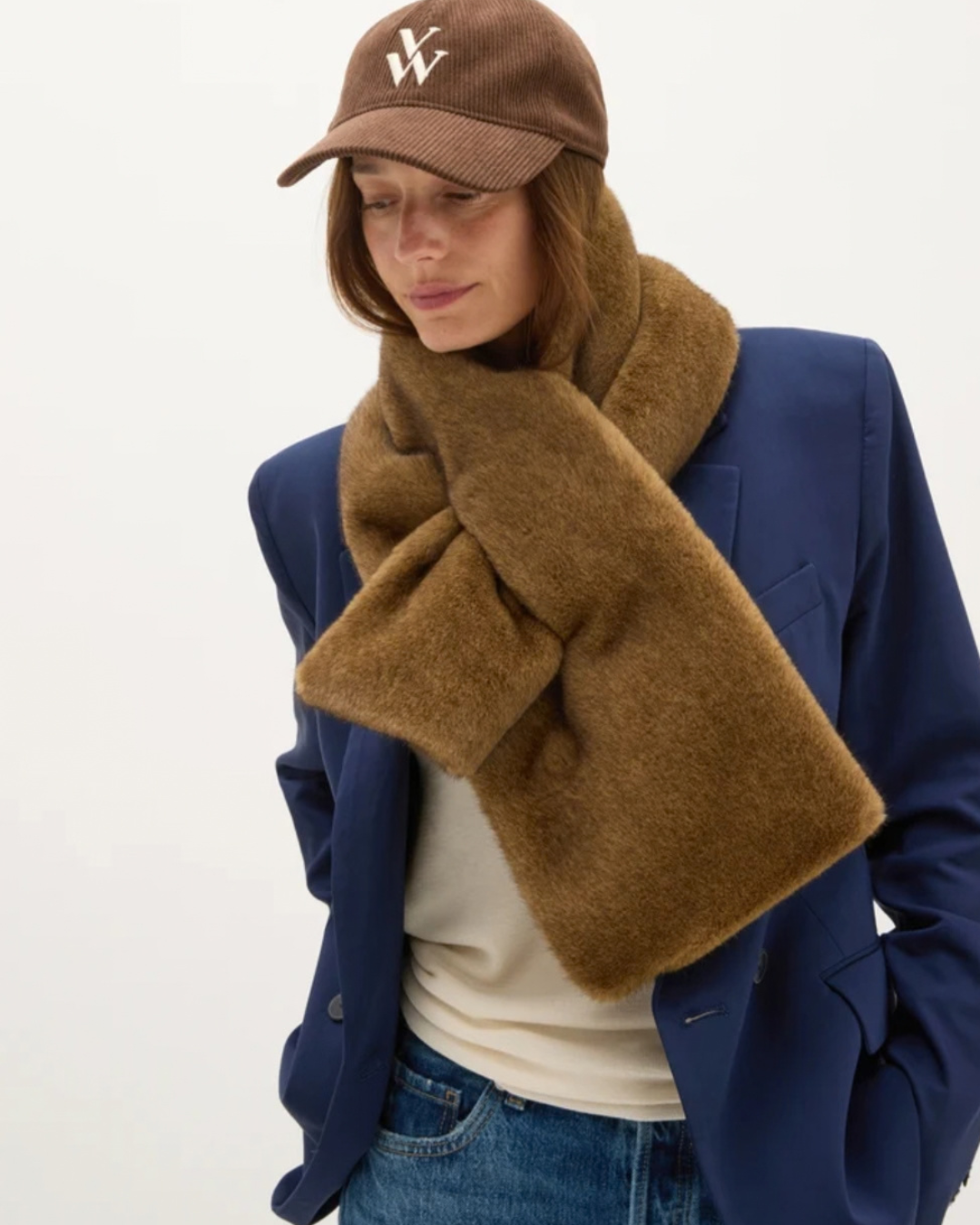 Casquette marron