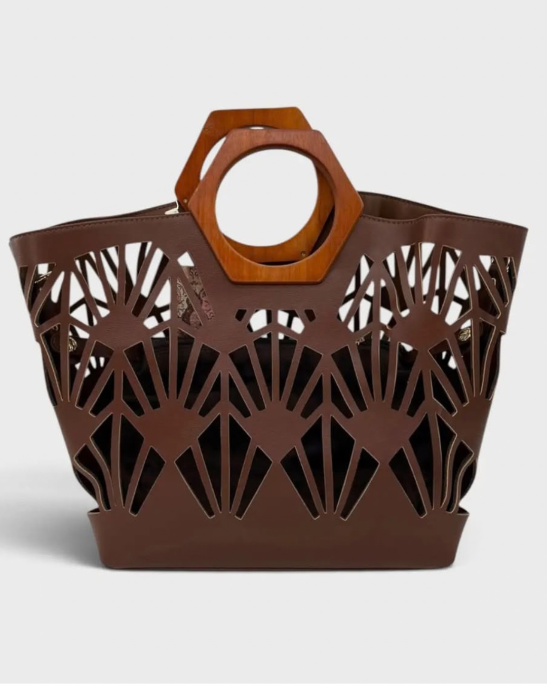 Sac à main marron