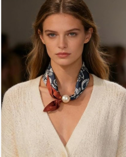 Foulard à perle