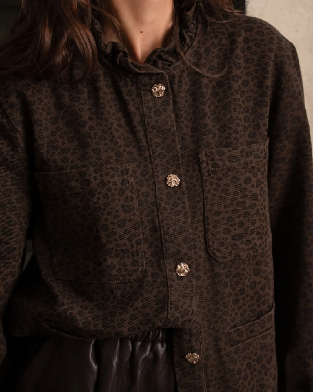 Veste léopard