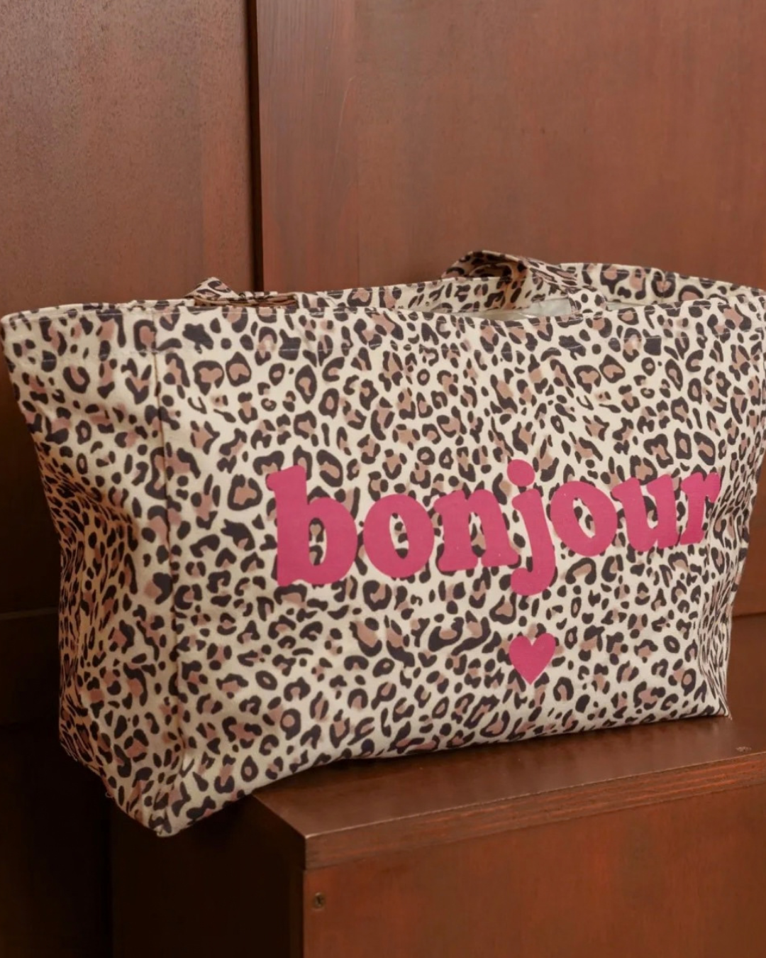 Tote bag leopard