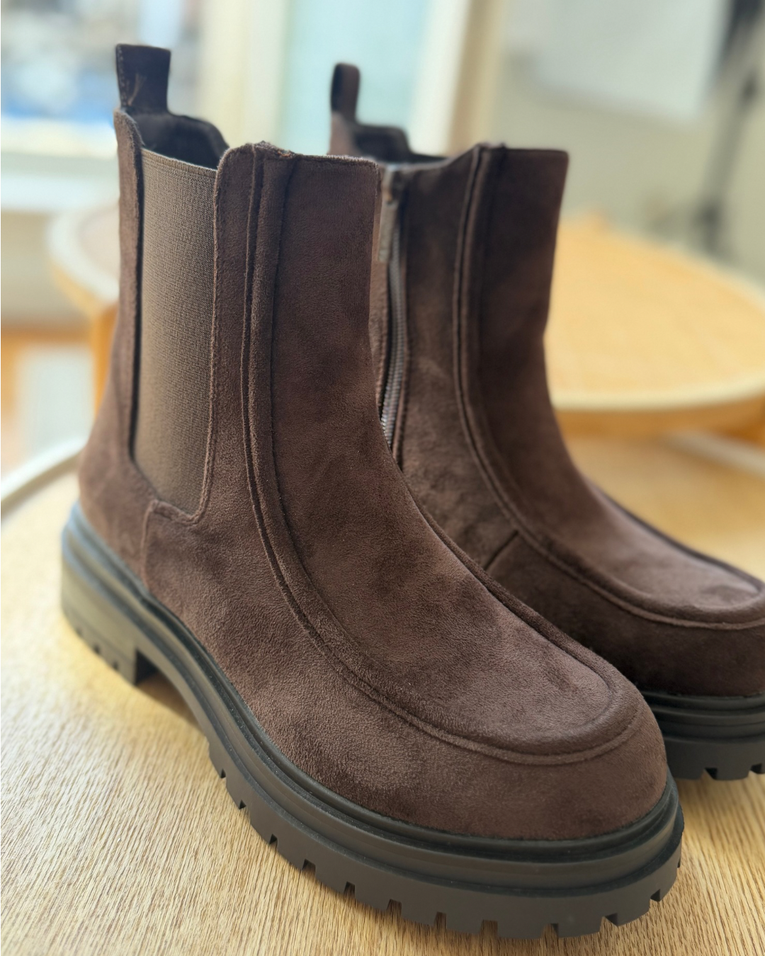 Bottines marrons