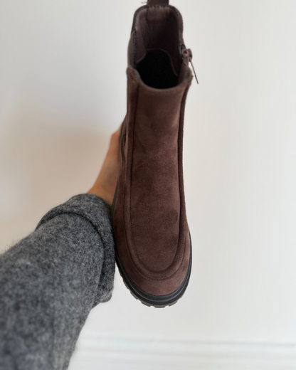 Bottines marrons