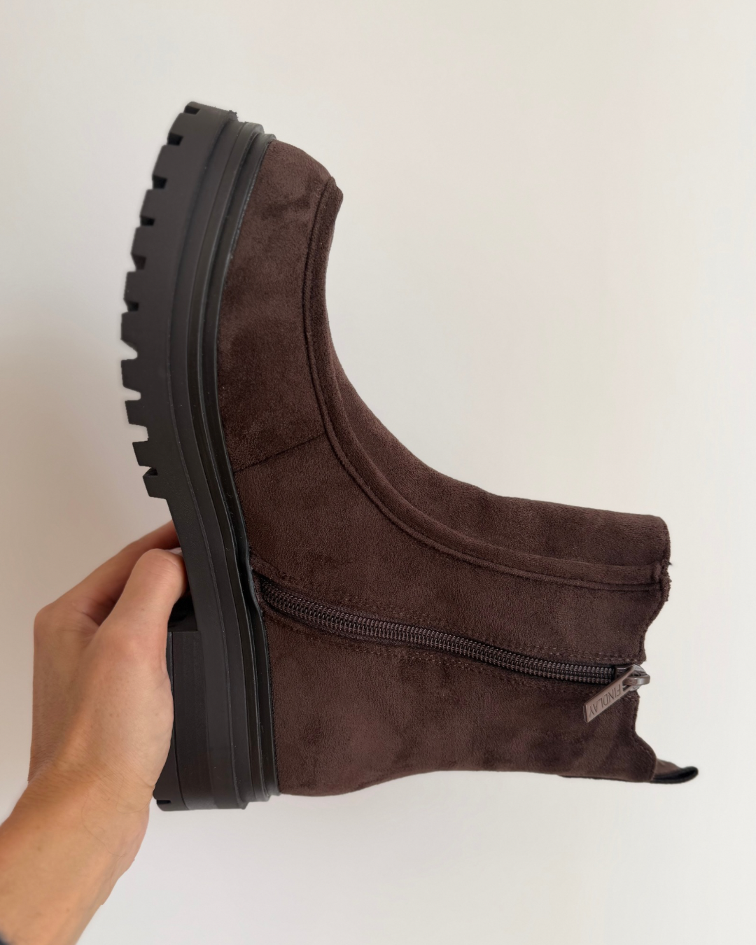 Bottines marrons