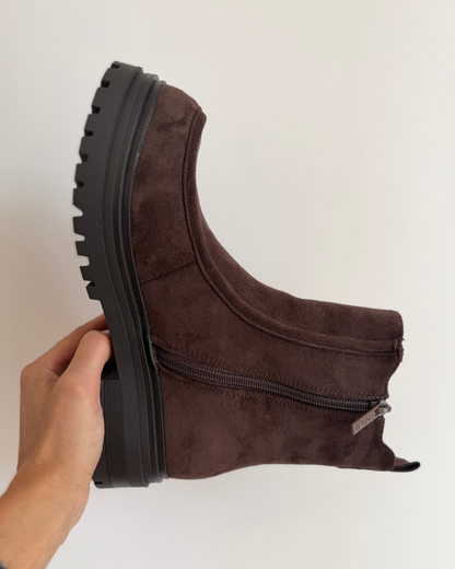 Bottines marrons