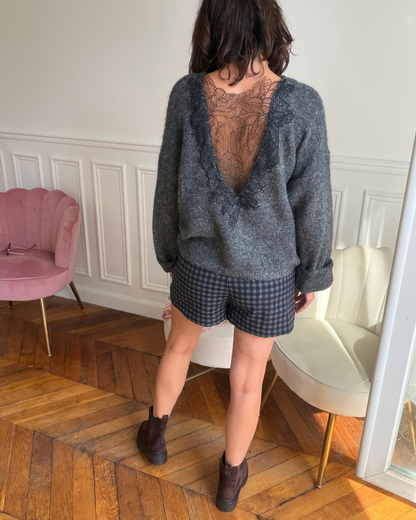 Jupe short carreaux